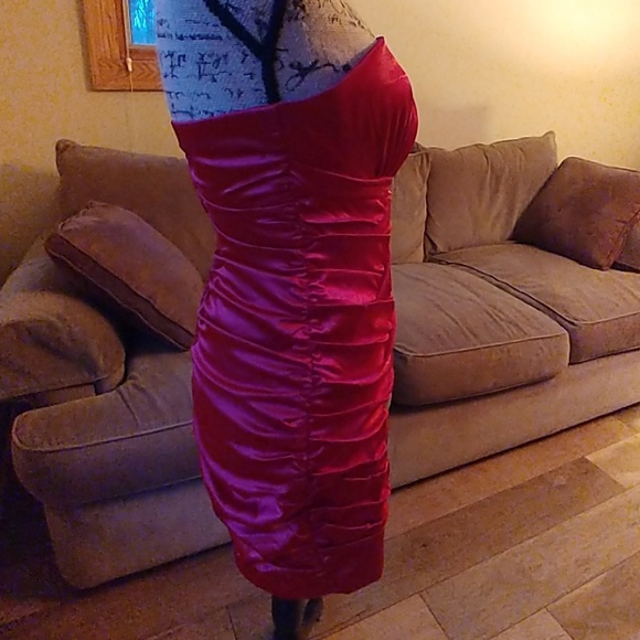 Bisou Bisou bodycon red dress 6 - Picture 5 of 6